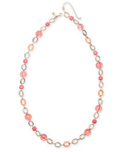 Inc Gold-Tone Stone &amp; Bead Strand Necklace, 35-1/2+ 3 Extender - £13.20 GBP