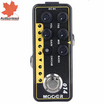 Mooer  Micro Preamp 014 Pedal Taxidea Taxus  Modeled after Suhr ® Badger New - £52.57 GBP