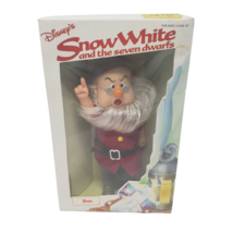 Vintage Bikin Snow White And The Seven Dwarfs 6.5&quot; Fully Jointed Doc Dwarf Doll - $19.00