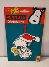 Vintage Peanuts Snoopy pom pom Woodstock ornament Kurt Adler - NOC NOS PE1 - $10.99