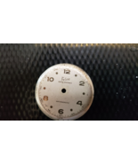Vintage 1950's 60's Felca Men's Watch Dial Shock Absorber Silver Gold Round - $33.24