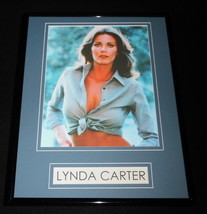 Lynda Carter Framed 11x14 Photo Display Wonder Woman - £27.14 GBP