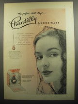 1952 Houbigant Chantilly Perfume Ad - The perfume that clings - £14.78 GBP