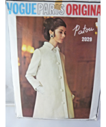 Vintage VOGUE PARIS ORIGINAL Patou Pattern Two-Piece Dress and Coat Size 10 - $39.71 CAD
