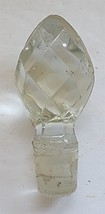 Vtg Faceted Teardrop Glass or Crystal Bottle Replacement Stopper Top ONL... - $352.39 MXN