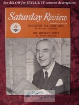 Saturday Review November 19 1960 Arnold Toynbee Andre Maurois Wallace Fowlie - £6.48 GBP