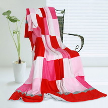 Onitiva - [Plaids - Hoodwinked] Patchwork Throw Blanket - $49.99