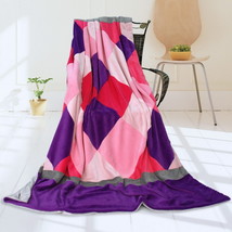 Onitiva - [Plaids - Sweet Days] Patchwork Throw Blanket - $49.99