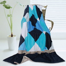 Onitiva - [Plaids - Bliss] Patchwork Throw Blanket - $49.99