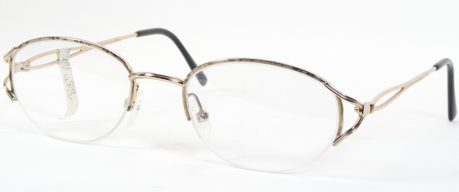 Vintage Mobile 8614-14 Gold/Andere Einzigartig Selten Brille Rahmen 50-1... - $56.43