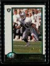 1998 Topps Bowman Rookie Football Trading Card #181 Charles Woodson Raiders - £6.60 GBP