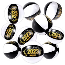 10Pcs Graduation Beach Balls, 2023 Graduation Inflatable Beach Balls Gra... - £25.37 GBP