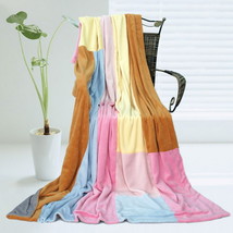 Onitiva - [Spring Breeze] Patchwork Throw Blanket - $49.99
