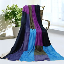 Onitiva - [Good Life] Patchwork Throw Blanket - £39.95 GBP