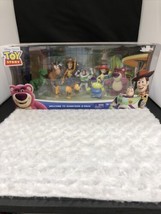 Disney Toy Story Welcome to Sunnyside Set 8 PACK Rex Buzz Alien Lotso Woody NIB - £63.70 GBP