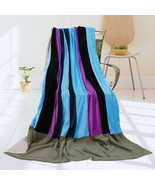 Onitiva - [Pattaya Beach] Patchwork Throw Blanket - £39.95 GBP