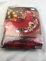 Bucilla Gingerbread House/Man Christmas Tree Skirt Kit 85133 New In Pack... - $197.00