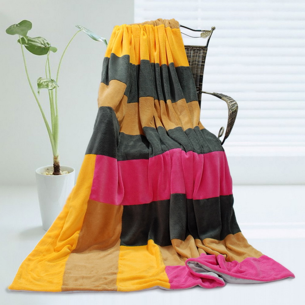 Primary image for Onitiva - [Sweet Life] Patchwork Throw Blanket