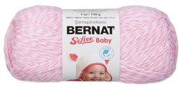 Spinrite Bernat Softee Baby Yarn - Solids-Baby Pink Marl - £16.44 GBP