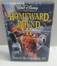 Walt Disney&#39;s Homeward Bound II Video Release Pin/Button / New Vintage / 3 x 2&quot; - £5.08 GBP