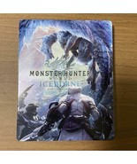 Monster Hunter World Iceborn Original Steel Book PlayStation PS CASE geo... - £44.55 GBP