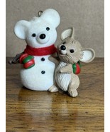 Hallmark Snow Buddies 1986 Classic Keepsake Ornament Felt Plastic READ - $14.00