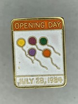 Olympic Summer Games Lapel Pin Los Angeles 1984 Opening Day 7-28-1984 Ba... - $18.81