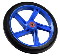 Replacement Wheel for the Razor A5 Lux Scooter 200 mm Black Wheel w/ Blu... - $53.74