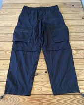 Zara Men’s Convertible Zip Off Shorts Pants size M Black Cd - $19.70