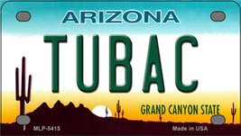 Tubac Arizona Novelty Mini Metal License Plate Tag - £11.75 GBP
