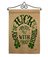 Luck Always With You - Impressions Decorative Metal Wall Hanger Garden Flag Set  - $27.97