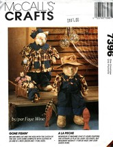 Cats &amp; Kittens with Clothes 1994 McCall&#39;s Pattern 7396 UNCUT - $12.00