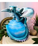 Ebros Celestial Galaxy Planet Mercury Terrestrial Blue Guardian Dragon F... - $60.99