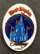Sealed Disney MAGIC KINGDOM CINDERELLA&#39;S CASTLE Fantasy Trading Pin Cast... - $9.80