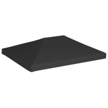 Gazebo Top Cover 270 g/m² 4x3 m Black - $56.49