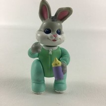 Hideaway Hollow Baby Bunny Rabbit Replacement Figure Vintage Fisher Price 1996 - £10.85 GBP