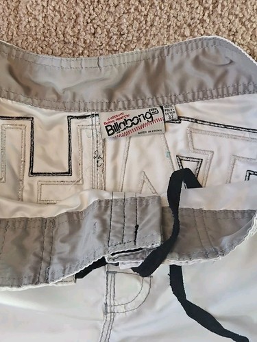 Metallica Billabong Bart Simpson/Simpsons Drawstring Board Shorts, Size 32 White Item image 8