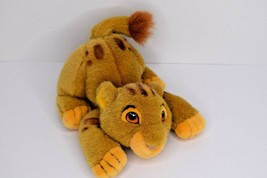 Disney Store Lion King Pouncing Simba Cub Plush 8&quot; Stuffed Animal - $14.84