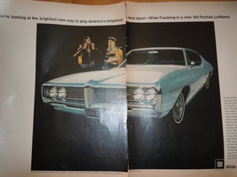 Pontiac Le Man’s New For 1968 Two Page Print Magazine Advertisement 1967 - £6.27 GBP
