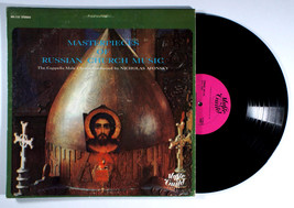 Masterpieces of Russian Church Music (1959) Vinyl LP • Nicholas Afonsky - $14.61