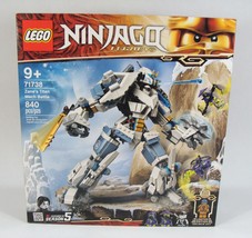 LEGO #71738 NINJAGO LEGACY ZANE&#39;S TITAN MECH BATTLE ROBOT NEW! MIB - $136.27 CAD