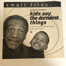 Kids Say The Darndest Things Tv Guide Print Ad Bill Cosby TPA17 - £4.66 GBP