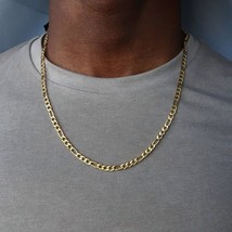 2020 Fashion 4mm Classic Figaro Chain Necklace Men Stainless Steel Gold Color Lo - £12.73 GBP