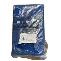 Ralph Lauren Percale Organic Cotton Pillowcases (2) Harbor Blue KING Size NWT - $49.49
