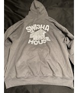 Swisha House Hoodie XL Gray Gildan DryBlend Rap Hip Hop Screw Up Click B... - $52.22 CAD