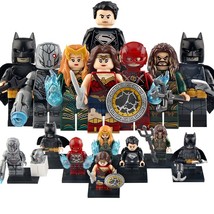 8pcs Justice League Snyder Cut Wonder Woman Superman Flash Cyborg Minifigures - £14.15 GBP