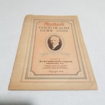 Rawleigh&#39;s Good Health Guide Cook Book Almanac 1924 - £6.71 GBP