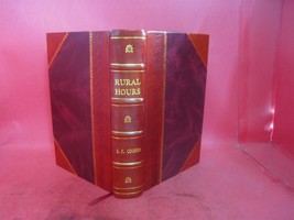 Rural hours 1851 [Leather Bound] by Susan Fenimore Cooper - £71.87 GBP