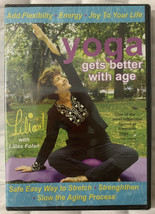 Yoga Gets Better With Age DVD Stretch Strengthen Slow Aging Lilies Floan Sealed - $9.18