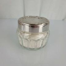 Vintage Avon Decorative Glass Jar Lidded with Talc Talcum Powder Scented - £38.83 GBP